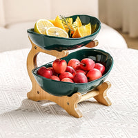 Bamboo Stand Fruit Trays