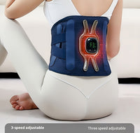 Portable Waist Massager with 3-Level Temperature Control & Intensity Adjustment, USB Fast Charging, Detachable Full Body Massage, Long Battery Life, LED Display – Ideal for Home and Office Use