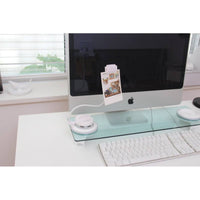New concept - i-Bridge Desktop-Organizer - Tinted Glass - miqaya