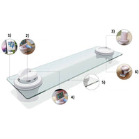 New concept - i-Bridge Desktop-Organizer - Tinted Glass - miqaya