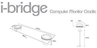 New concept - i-Bridge Desktop-Organizer - Tinted Glass - miqaya