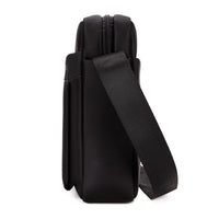 Vicuna Polo Oxford Polyester / Leder Kuriertasche - Schwarz - miqaya