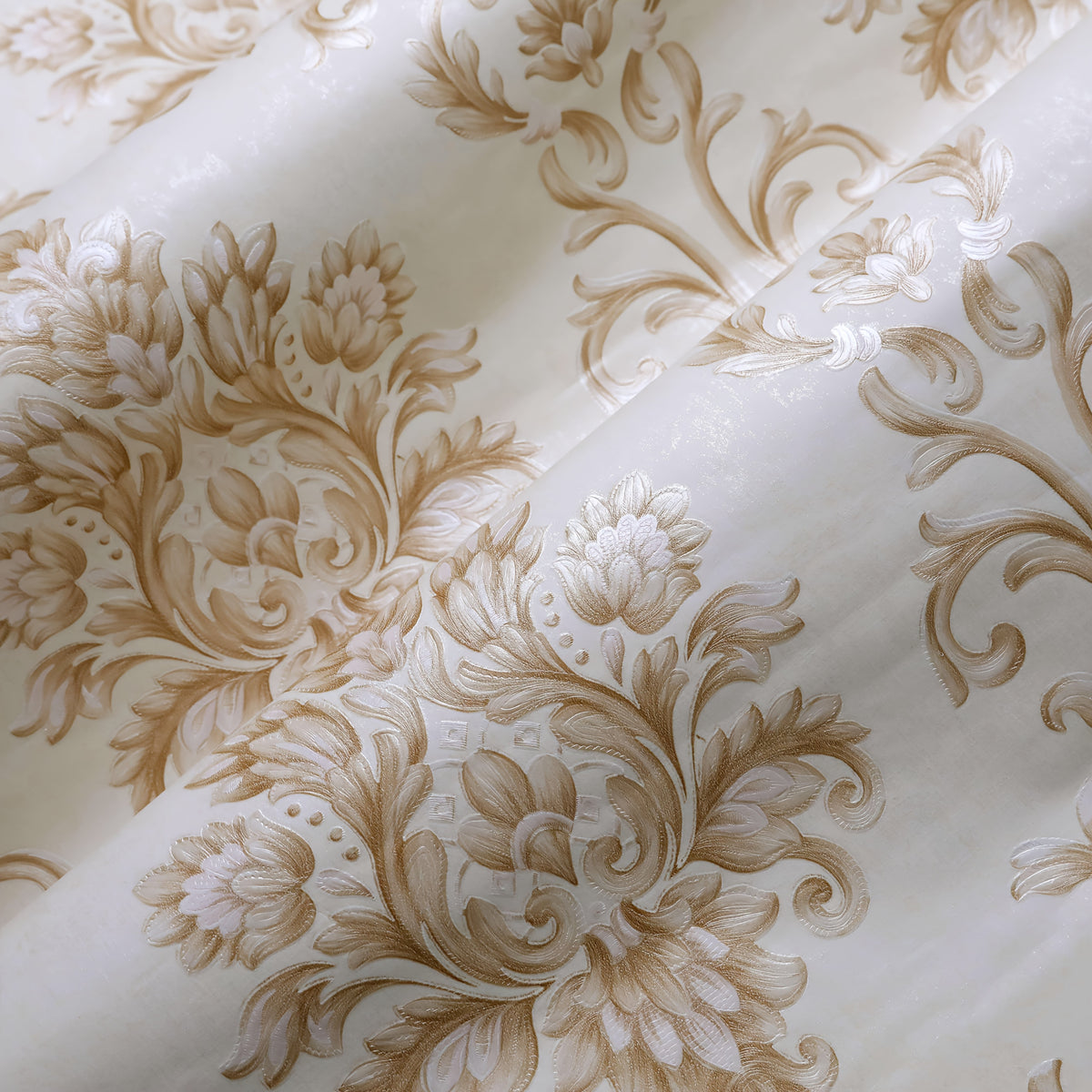 Self-Adhesive 3D Floral Wallpaper, Modern Flowery Style