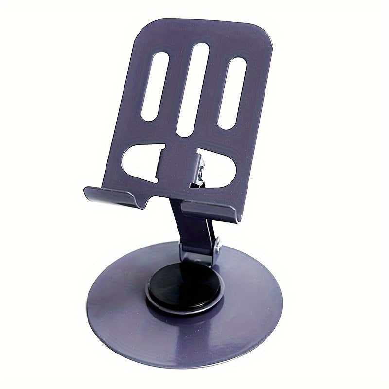 Adjustable Metal Phone Stand - 360° Rotation Accessories