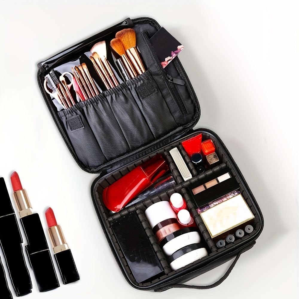 Travel Makeup Train Case Professional Large Capacity Cosmetic Case