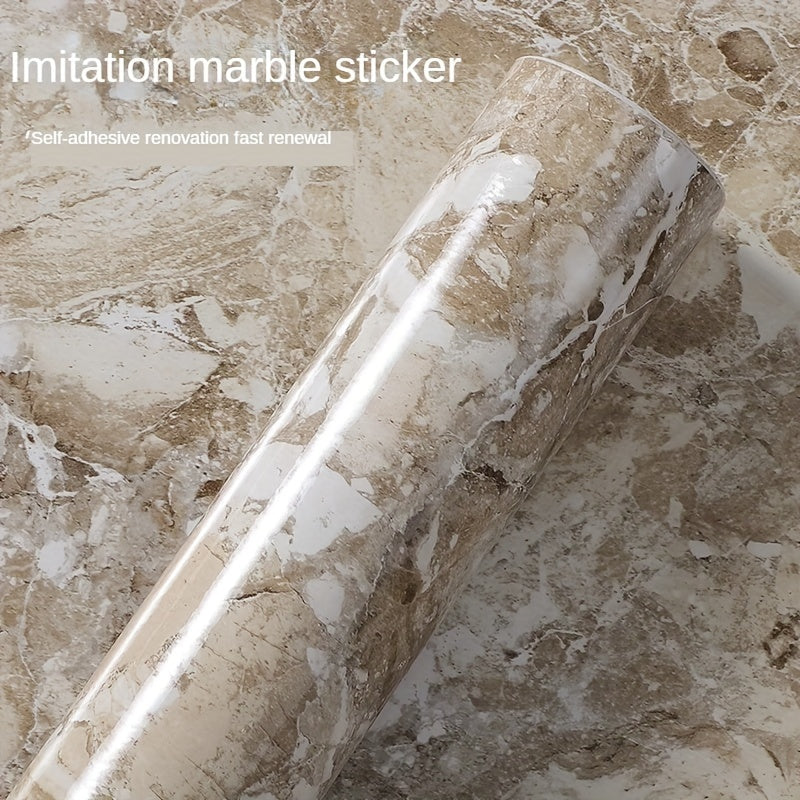 Self-Adhesive Marble - Waterproof, Oil-Proof Kitchen Backsplash Wallpaper