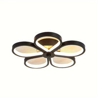 Modern Simple Ceiling Lamp Plum Blossom Shape, 3000k4500k6000 Dimmable Light, Suitable for Living Room, Kitchen, Bedroom, Bathroom, Balcony Corridor etc