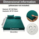 1pc Quilted Mattress Cover Breathable, Noiseless Mattress Protector Fitted Sheet for Bed (Without Pillowcases)