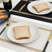 Washable Placemat, PVC Non-slip Heat Insulation Placemat, Heat Resistant Mat