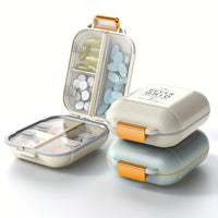 Polypropylene 7-Day Pill Organizer, Large-Capacity, Dustproof & Moisture-Proof