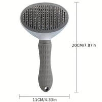 A cat comb, hair removal, floating hair cleaner, one-click hair removal