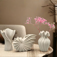 Bohemian Style Ceramic Decorative Vases Set