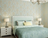 3D Embossed Self-Adhesive Wallpaper, Floral Pattern