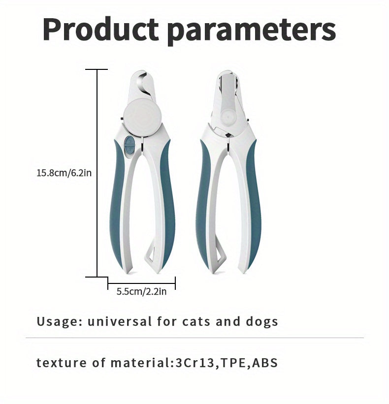 Pet Nail Clipper With LED Light For Dogs And Cats, Pet Grooming Tool