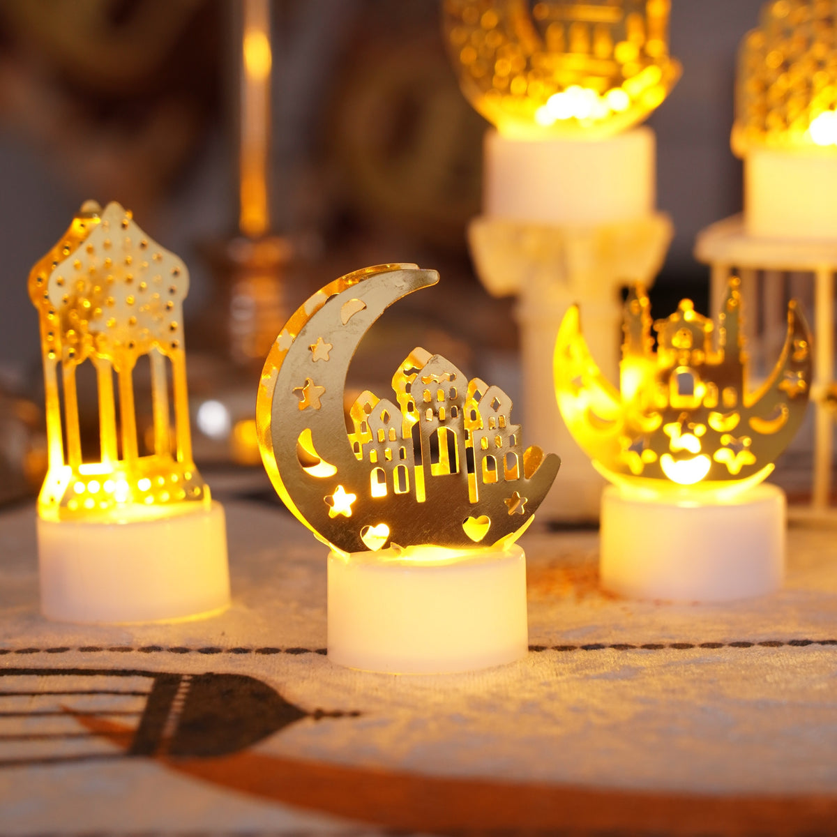 Ramadan Decorations Lights - 6pack