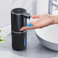 A 380Ml Bathroom Liquid Dispenser for Hand Soap, Featuring a Rechargeable, Wall-Mounted Automatic Sensor.