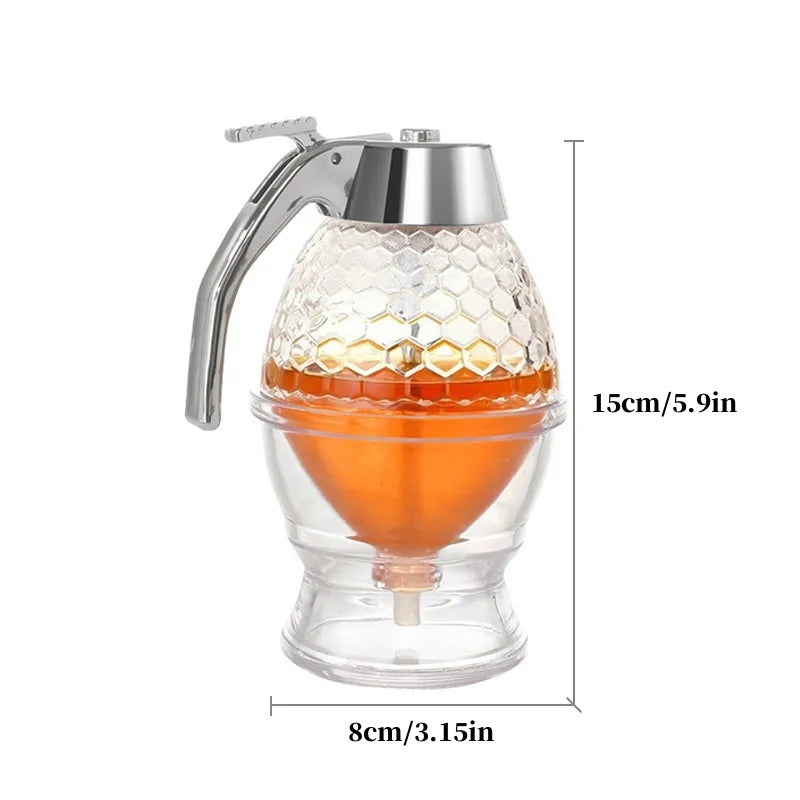 Honeycomb Design ABS Honey Dispenser