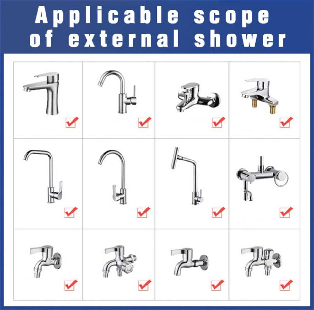 Handheld Faucet Diverter Valve, Shower Head For Home