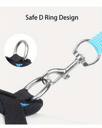 Dog Harnesses Leash, Mesh Cloth Pet Collars