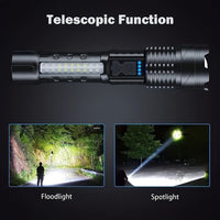 Super Powerful Rechargeable Torch Flood Light