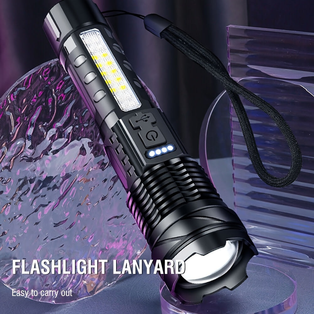 Super Powerful Rechargeable Torch Flood Light