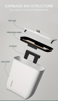 Wall Mounted Garbage Bin