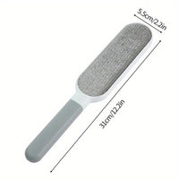 Reusable Lint Brush, Double-sided Pet Hair Removal Brush