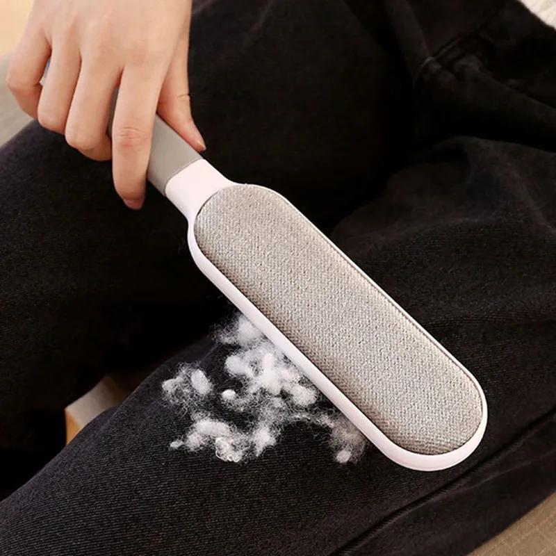 Reusable Lint Brush, Double-sided Pet Hair Removal Brush