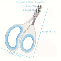 Stainless Steel Pet Nail Clippers for Cats