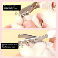 Stainless Steel Pet Nail Clippers for Cats