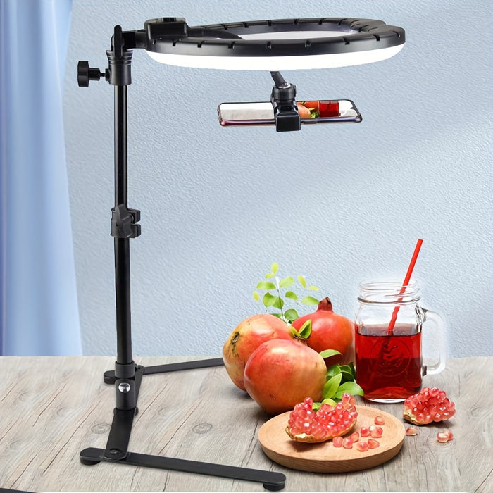 LED Ring Light with Tripod Stand - USB Powered - 26.01cm