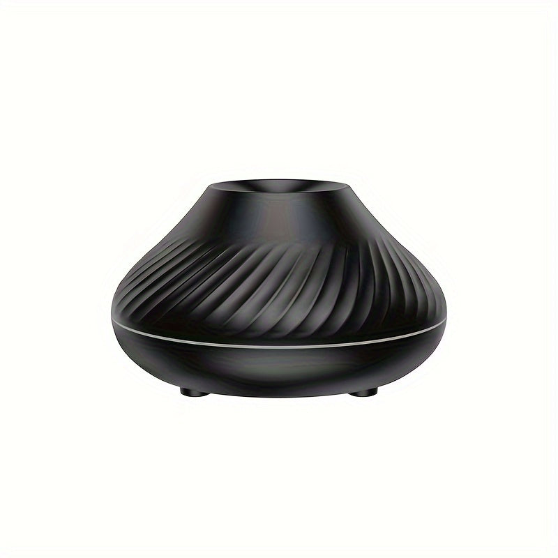 New Flame Light Aromatherapy Humidifier Ultrasonic Spray Fragrance Replenishment Expansion Fragrance Machine Essential Oil Humidifier Aromatherapy Machine Candle 7-Color Atmosphere Light Bathroom Lighting