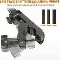 Universal Adjustable Tablet Holder - Microphone Stand, ABS Resin Mic Stand