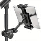 Universal Adjustable Tablet Holder - Microphone Stand, ABS Resin Mic Stand