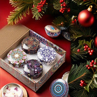 Festive Aromatherapy Candle Gift Set - 4pcs