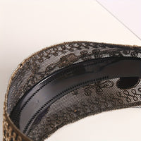 Elegant Sequin Flower Headbands for Women