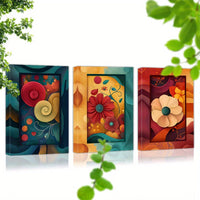 Framed Canvas Wall Art Set - 3pcs