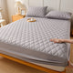 Luxury Soft Comfort Waterproof Mattress Protector - Fitted Quilted Pad with Hypoallergenic Polyurethane Filling, 100% Polyester Cover, Machine Washable, Breathable, Allergy Protection for Bedroom and Hotel - Single, Double Si