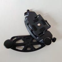 Quick Release Plate Clamp Adapter Camera Waist Belt Clip