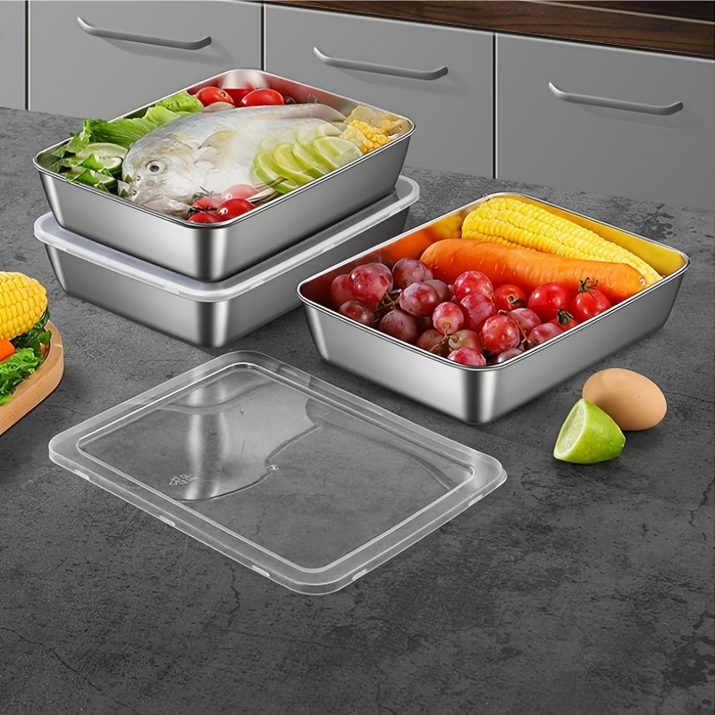 Stainless Steel Food Containers Set