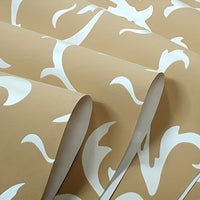 Classic European 3D Stereoscopic Relief Non-woven Wallpaper