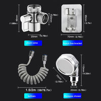 Handheld Faucet Diverter Valve, Shower Head For Home