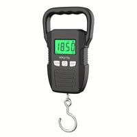 Durable Digital Hanging Scale with Large Backlit LCD Display - 132lb/60kg