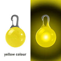 Bright LED Collar Light Pendant with Carabiner Clip-Setting Insulating Sheet