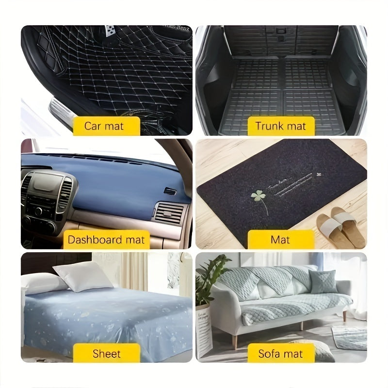 Invisible Fixing Stickers For Car Floor Mats, High Viscosity Snap Fasteners - 10 Pcs