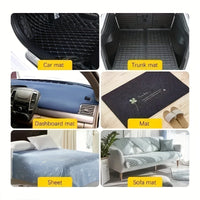 Invisible Fixing Stickers For Car Floor Mats, High Viscosity Snap Fasteners - 10 Pcs