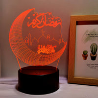 Enchanting Moon & Star Palace 3D Night Light