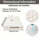 1pc Waterproof Quilted Fitted Sheet - Soft, Breathable & Durable Mattress Protector for Single to Double Beds - Grid Pattern, Polyester & PU Material - Gray/White, No Pillowcases Included, Waterproof Bedding | Modern Bedroom