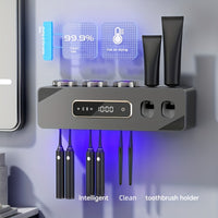 Intelligent UV Toothbrush Sanitizer Holde