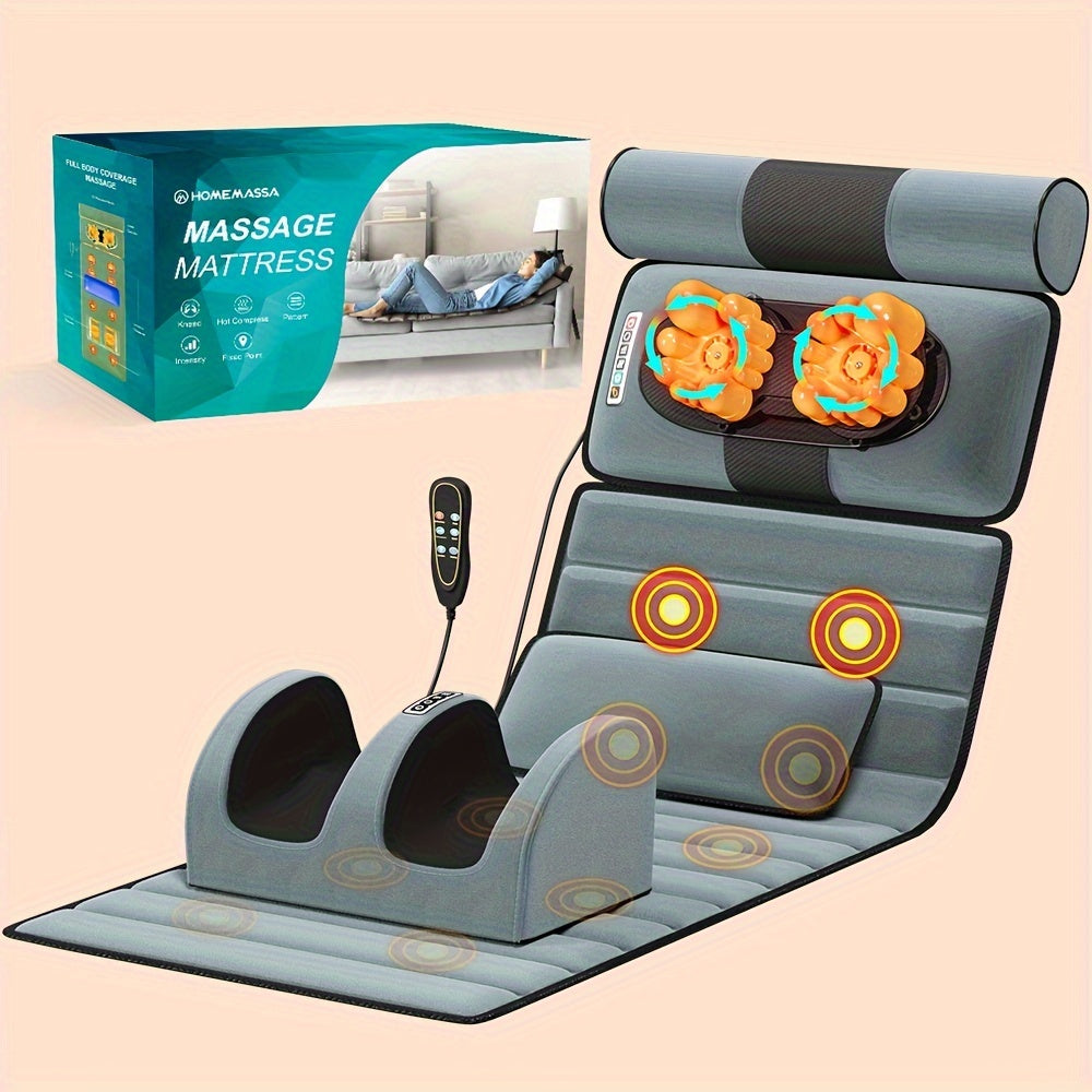 Complete Body Massage Mat Featuring Heat